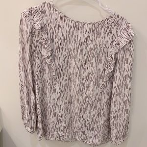 Loft ruffle blouse - super cute!